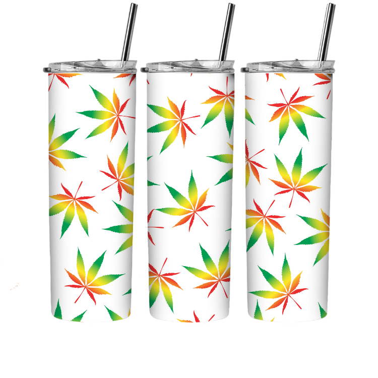 Cannabis sublimation tumbler wraps