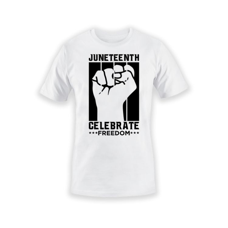 Juneteenth Celebrate Freedom Sublimation Transfers - 1865 Juneteenth Ready To Press T-shirt Transfer