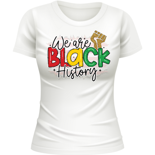 Black History Month Ready To Press Sublimation Transfer Sheets