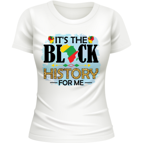 Black History Month Ready To Press Sublimation Transfer Sheets