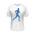 Free to run wild because of the brave USA Patriotic White T-shirt