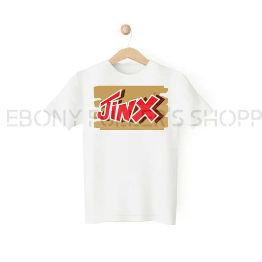 Jinx Funny White T-shirts Sarcastic Unisex Adult Men Women T Shirts