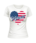 Missouri State US United States USA patriotic white t-shirt