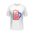 Let Freedom Drink Patriotic USA White T-shirt