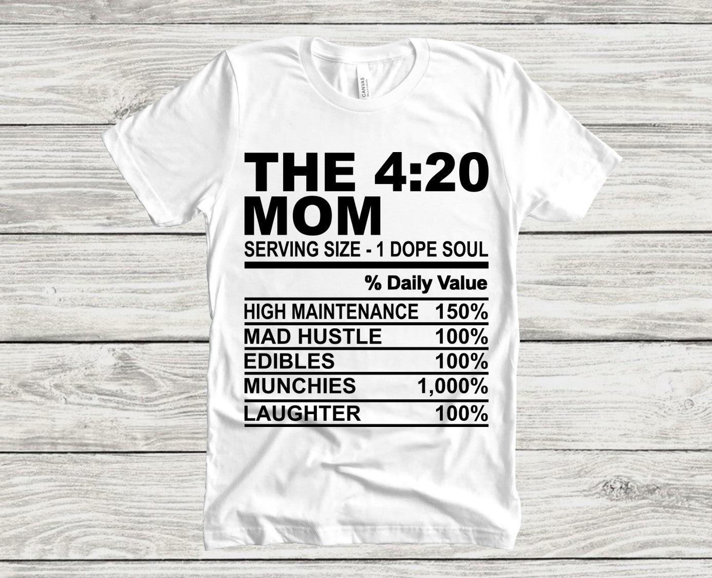 The 420  Mom Tee Weed Matching Family Smokers Cannabis T-shirts)