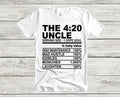 The 420  Uncle Tee Weed Matching Family Smokers Cannabis T-shirts