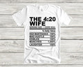 The 420  Wife Tee Weed Matching Family Smokers Cannabis T-shirts