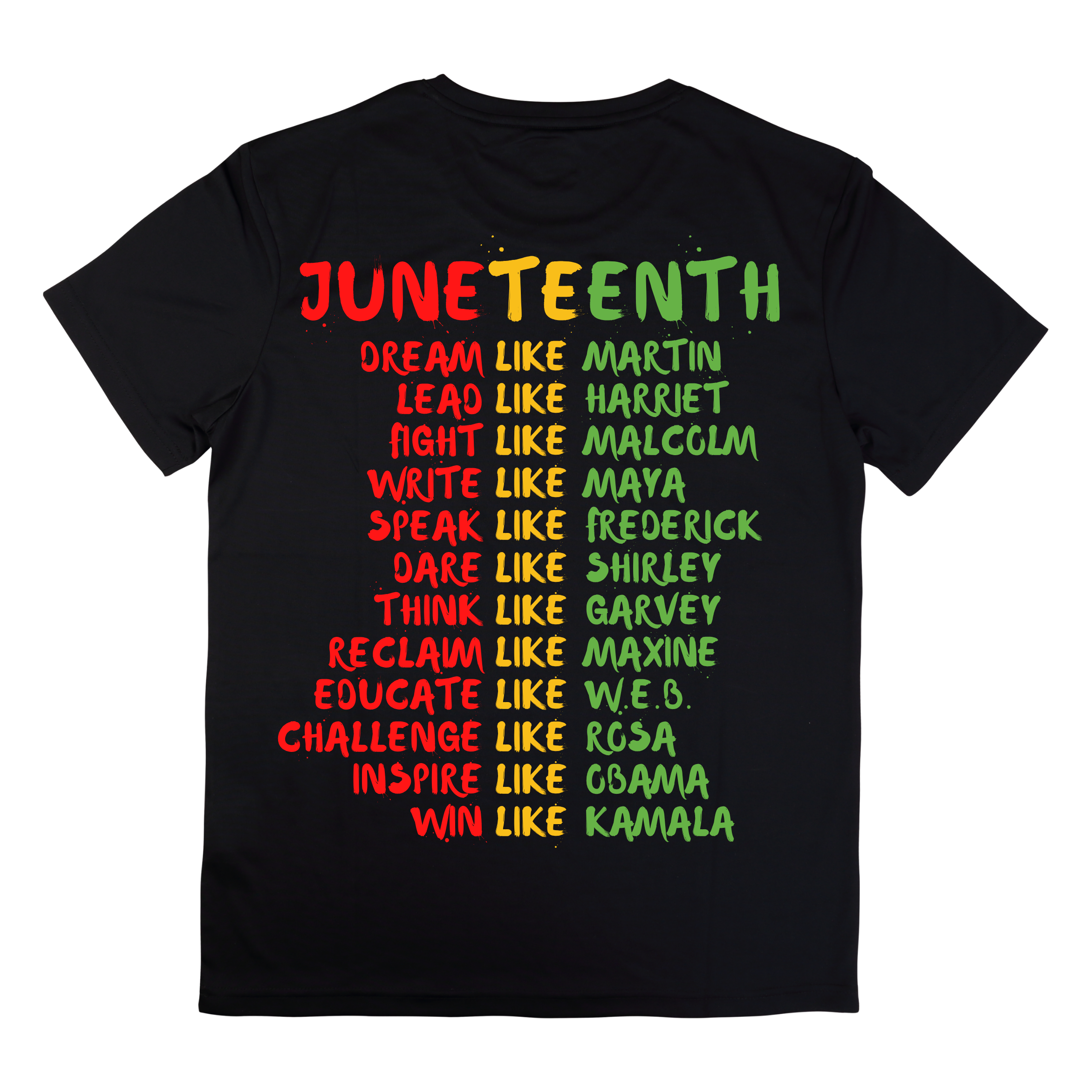 Juneteenth Digital DownloadDream Like Leaders Tee