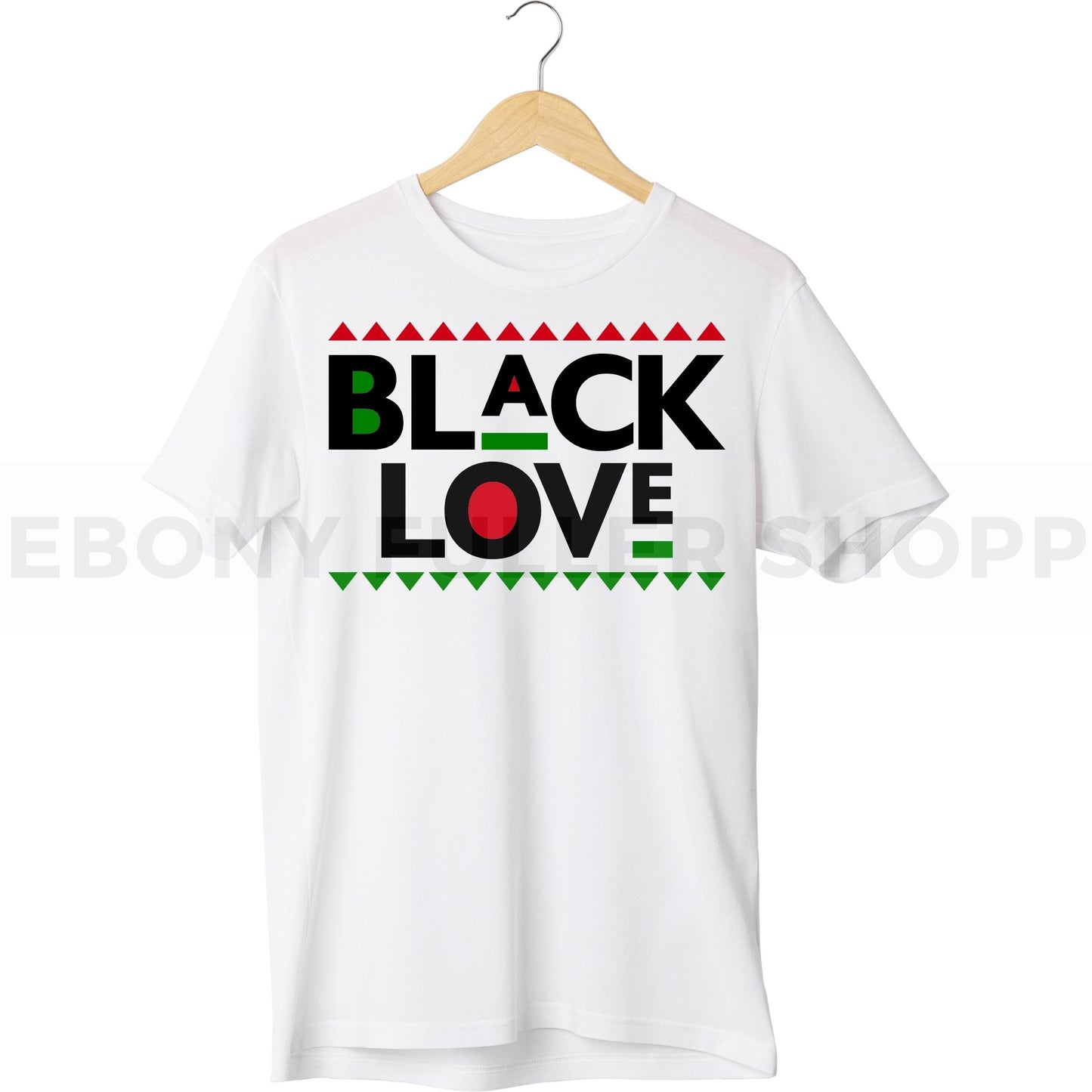 Black Love T-shirt For Black Men, Women and Children Top T Shirt - Melanin phrases, Black History quotes, Juneteenth African American saying on White T-shirts