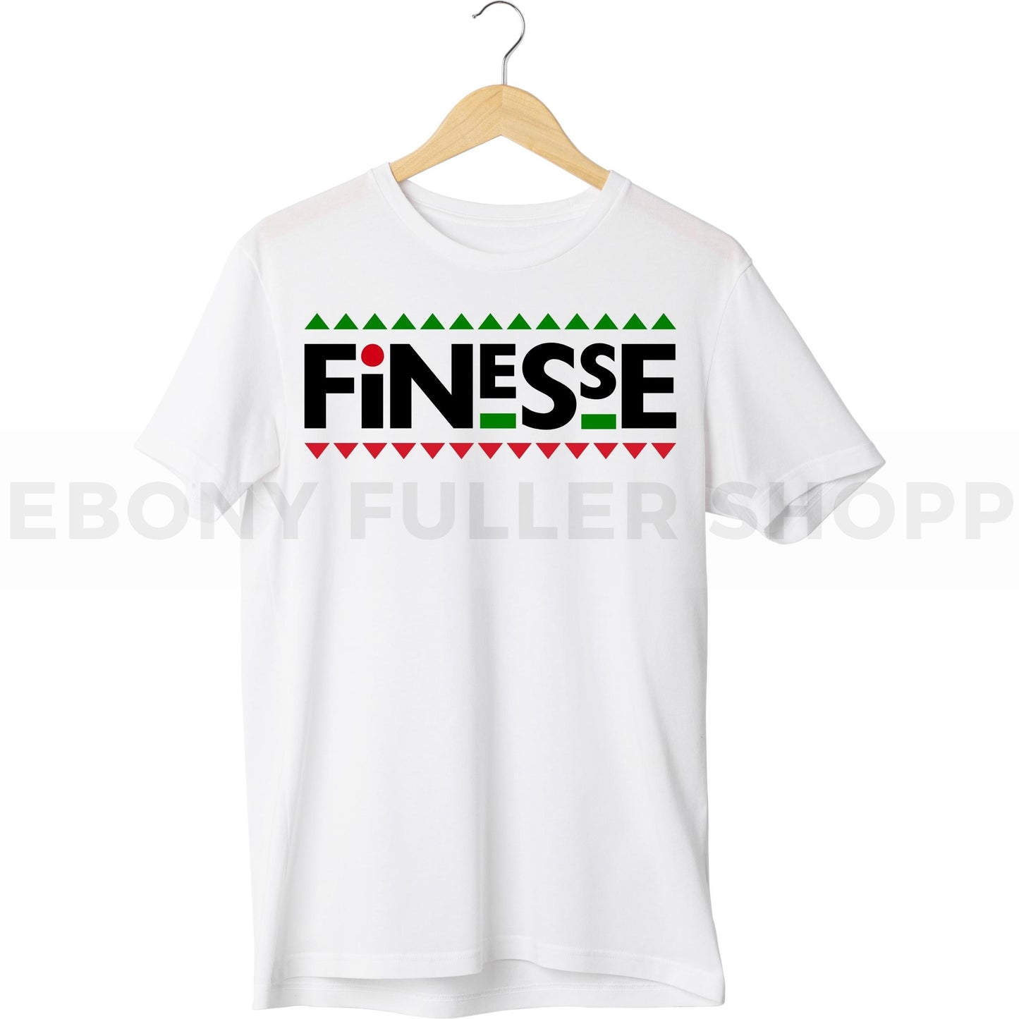 Finesse T-shirt For Black Men, Women and Children Top T Shirt - Melanin phrases, Black History quotes, Juneteenth African American saying on White T-shirts