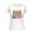 Time to get star spangled hammered patriotic white t-shirt