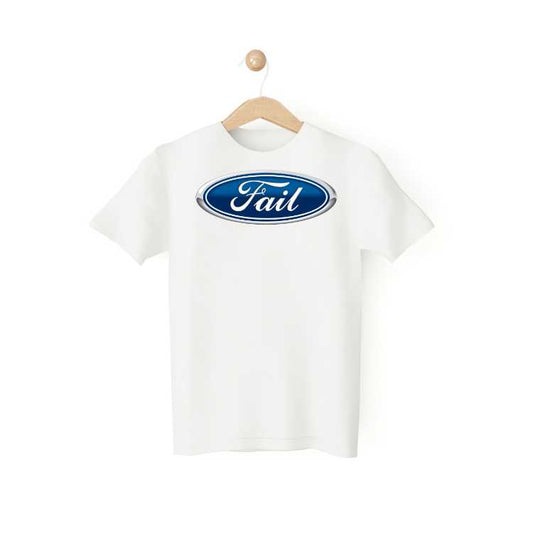 Fail Parody White T-shirts Sarcastic Unisex Adult Men Women T Shirts