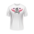 4th of July T-shirt Independence Day White T shirt