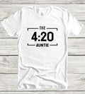 The Auntie Tee for aunties that love being aunts funny aunt  t-shirt.