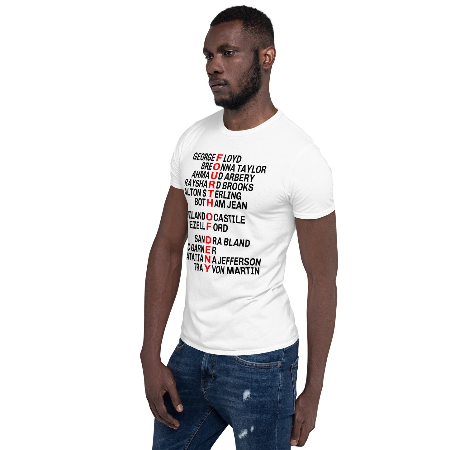 Juneteenth The 4th of Deny Black History Month Short-Sleeve Unisex T-Shirt