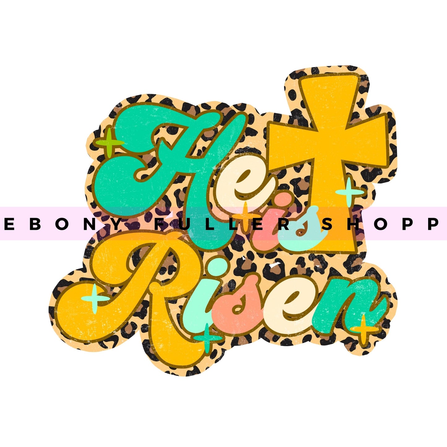 He Is Risen - Jesus - Easter Download - Instant Digital Downloads - PNG T-shirt Designs