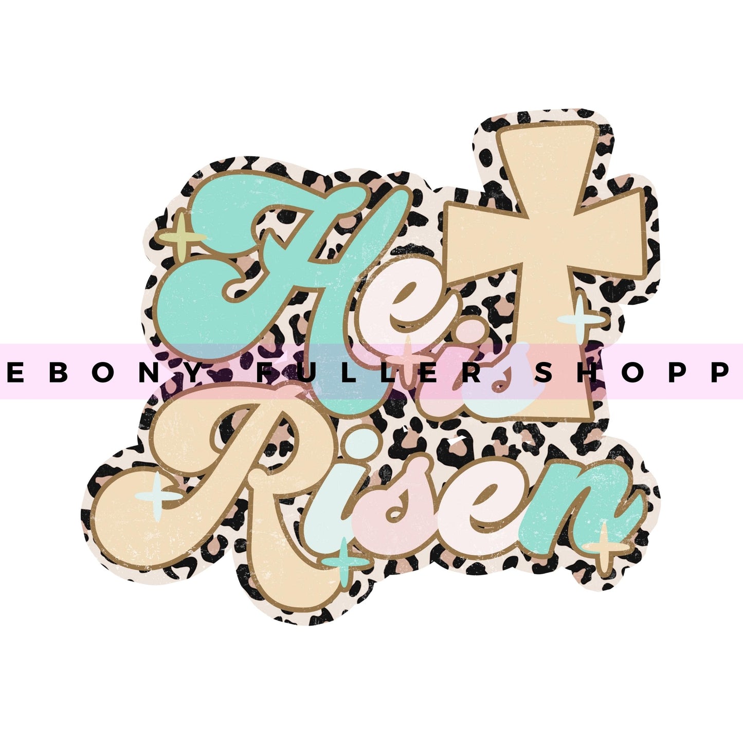 He Is Risen - Jesus - Easter Download - Instant Digital Downloads - PNG T-shirt Designs