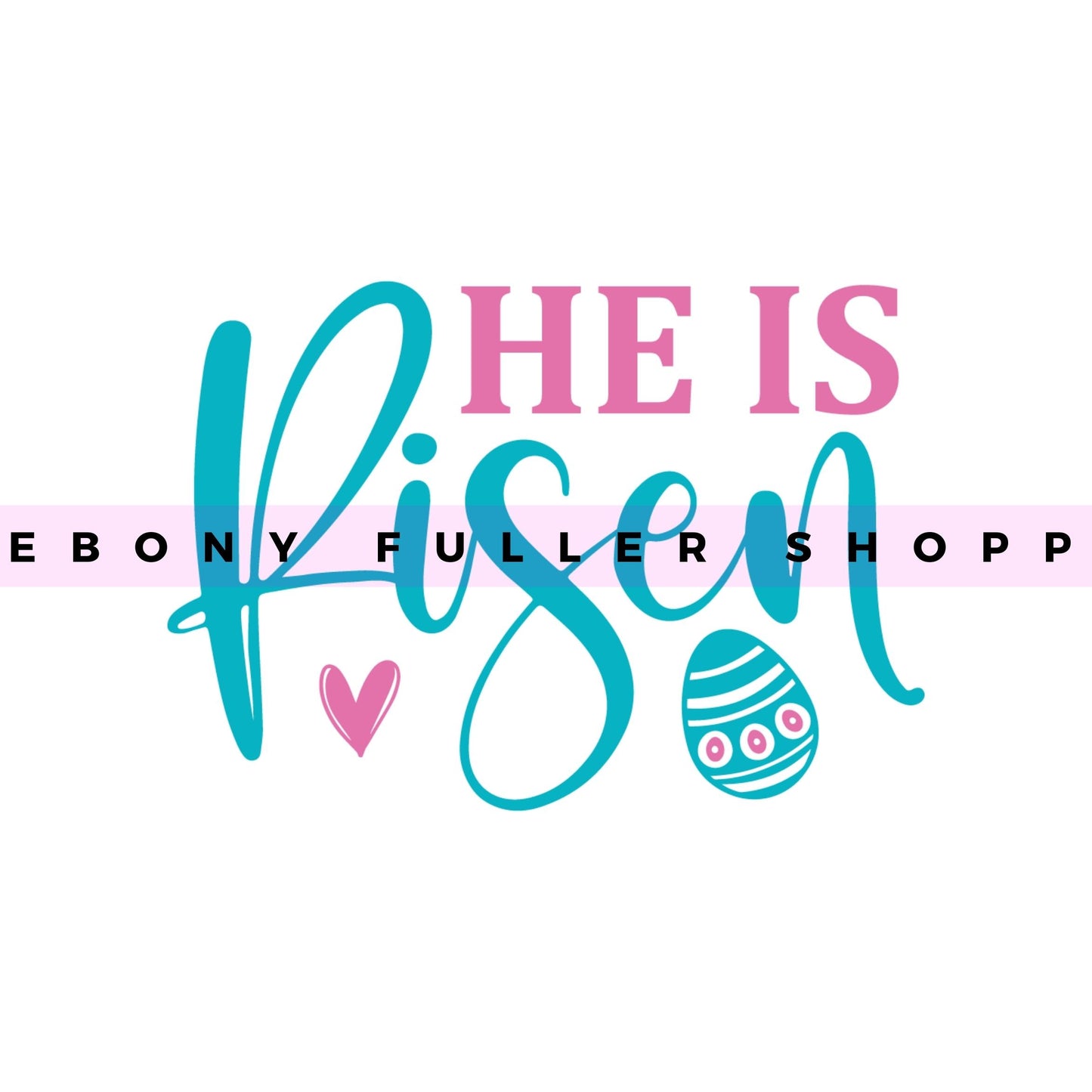 He Is Risen - Easter Download - Instant Digital Downloads - PNG T-shirt Designs